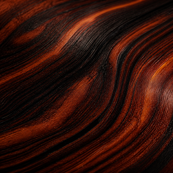 Cocobolo wood sample